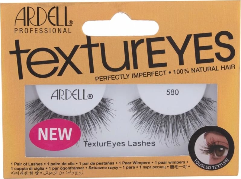 Qerpikë të rremë Ardell TexturEyes 580 për femra të zinj 1 copë