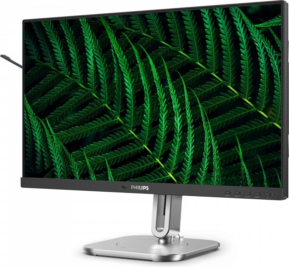 Monitor Philips 24B2G5200, 23.8", IPS, Full HD, 100Hz, me altoparlantë, Grafit
