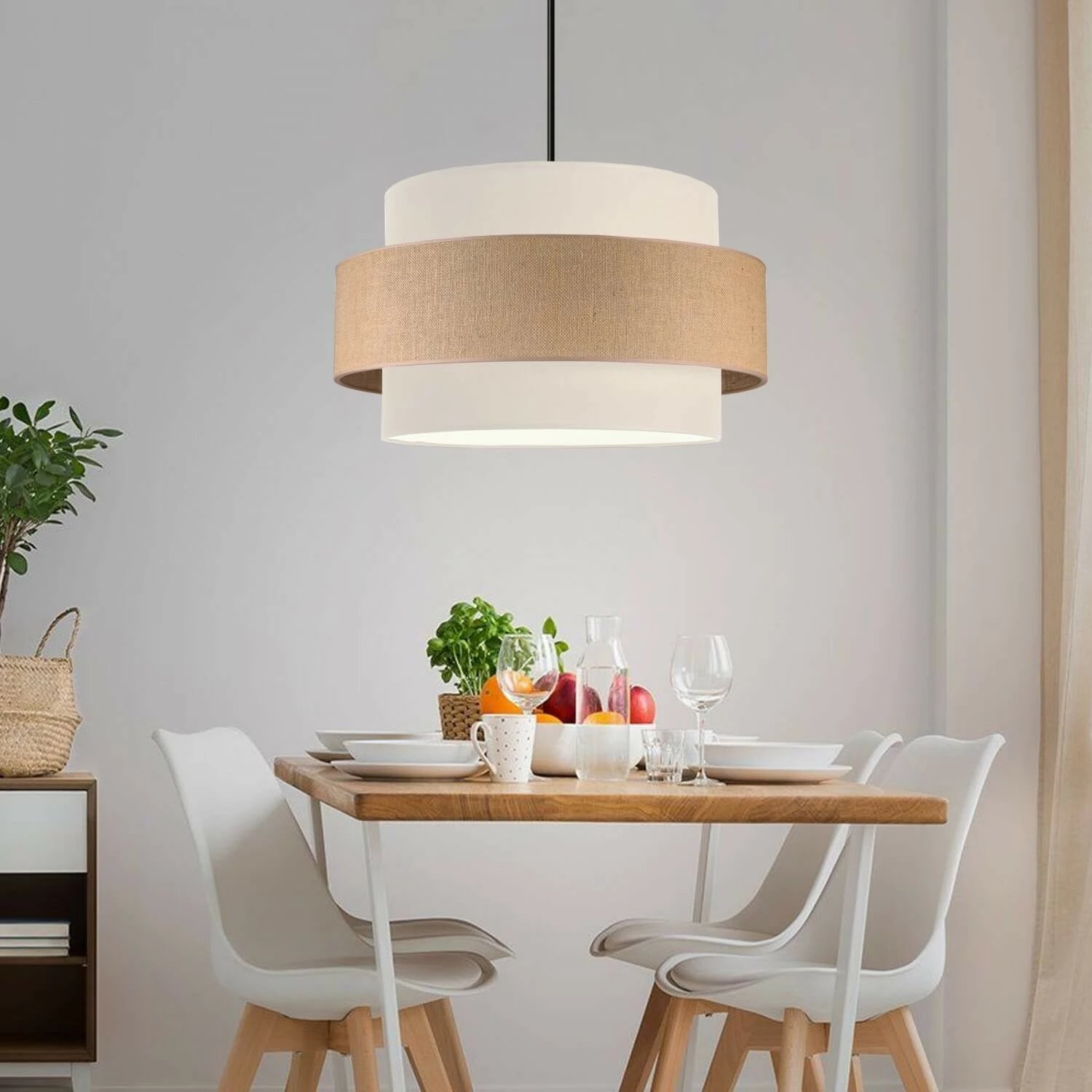 Llambë tavani Opviq, krem, 241493