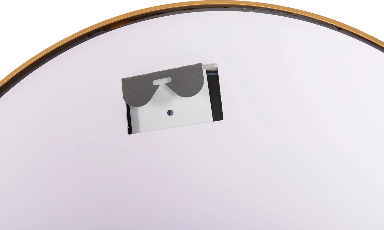 Pasqyrë muri rrethore, kornizë alumini, ngjyrë ari, FH4503.30, ndriçim LED, Φ80cm.