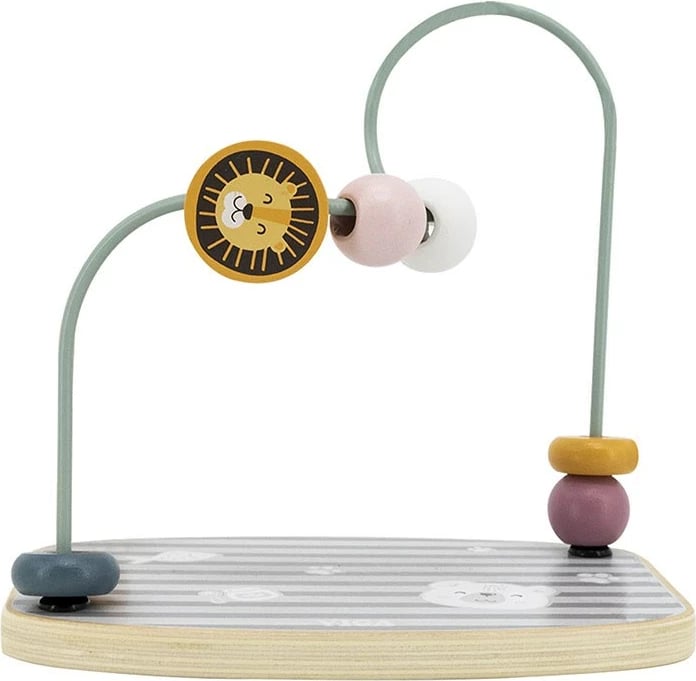 Labirint druri me rruaza, Viga Zoo, për 18m+, dimensione 186x132x185 mm, shumëngjyrësh