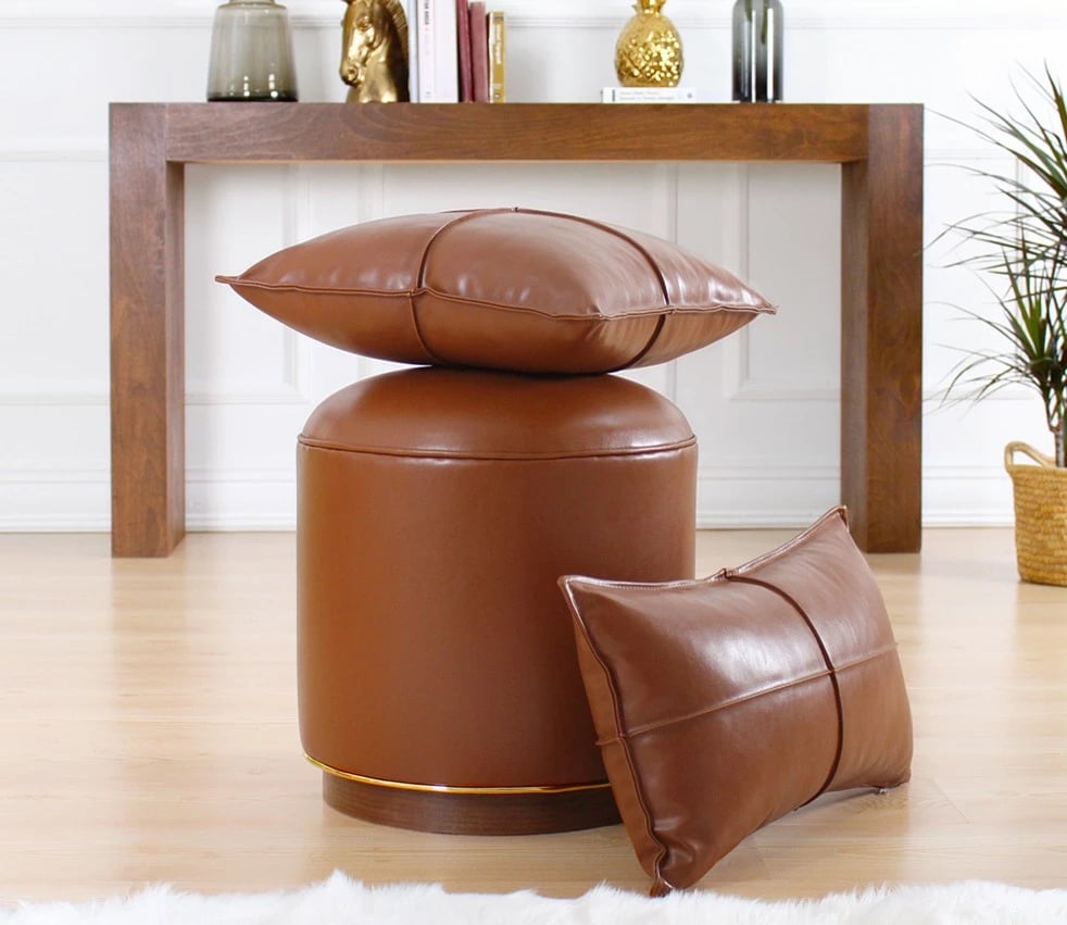 Jastëk dekorativ, ngjyrë deve, Dobsett v2, 58x33cm