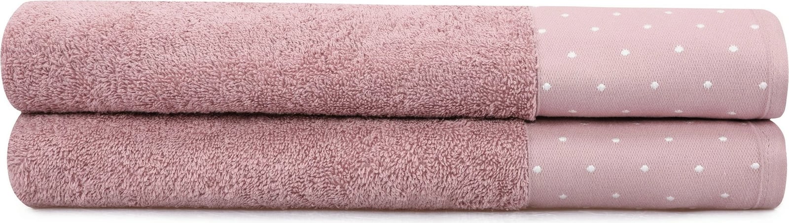 Set peshqirësh për banjo (2 copë), Mijölnir, Pitircik, ngjyrë trëndafili i zbehtë