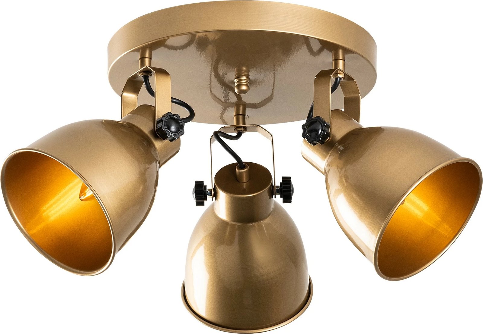 Llambë tavani Opviq, ngjyrë ari, Spotkafası - 13789