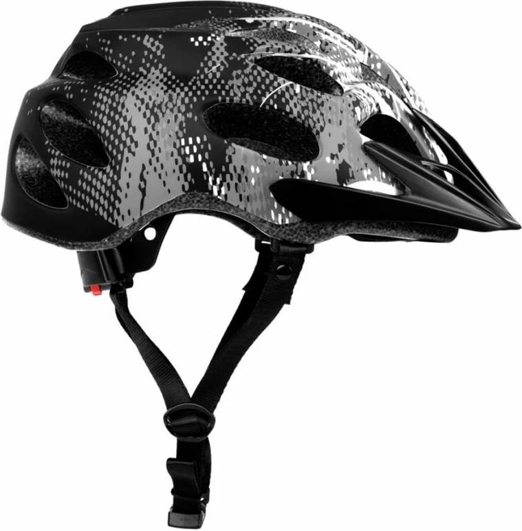 Helmetë biçiklete Spokey, uniseks, gri-e zezë