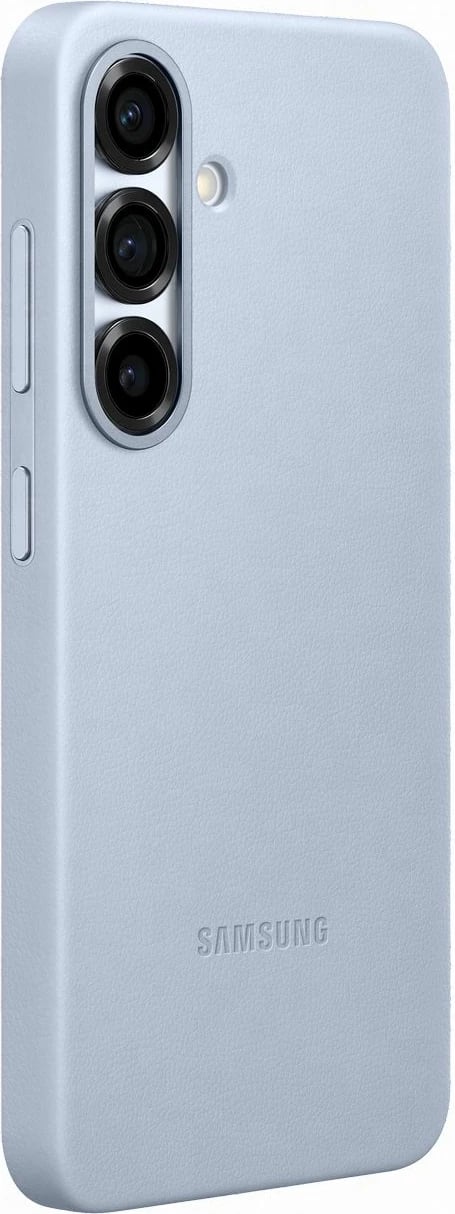 Mbështjellës Samsung KindSuit Case EF-VS931PLEGWW për Galaxy S25, eko-lëkurë, kaltër e çelët