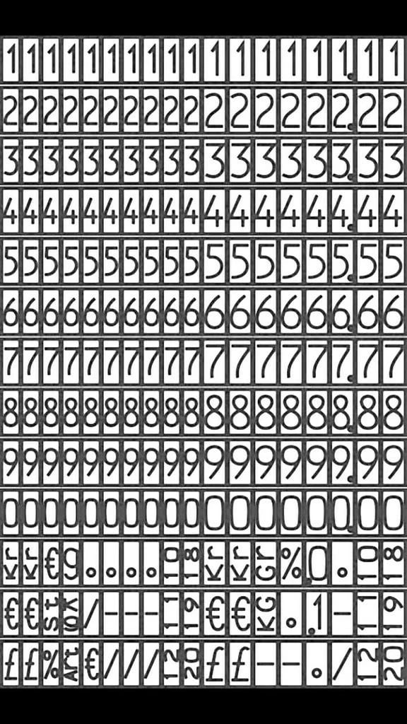 Makinë manuale për etiketim te qmimeve Avery PL2/18, e zezë 