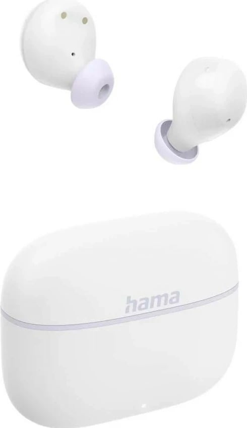 Kufje Hama Freedom buddy II, True Wireless, Bluetooth 5.3, të bardha