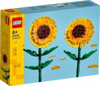 set blloqe, LEGO, Botanicals Display Slim DISPL/BOTXL, paketë ekspozuese me lule (Roses 40460, Sunflowers 40524, Lotus Flowers 40647, Cherry Blossoms 40725, Daffodils 40747)