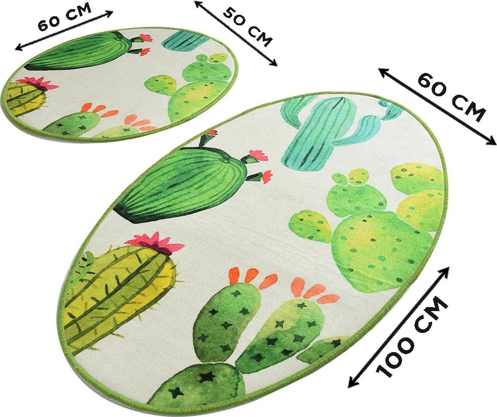 Set tapetash për banjo, Mijölnir, Kaktüs Djt, shumëngjyrëshe, 2 copë