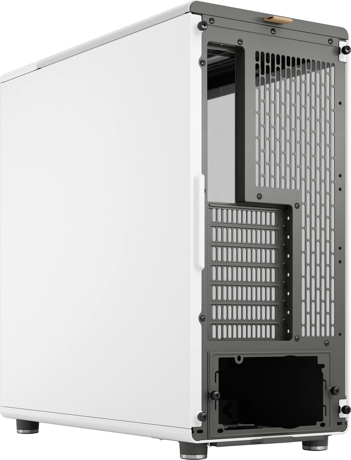 Kasë Fractal Design North Chalk White, Midi Tower, xham i kalitur Kasë Fractal Design North Chalk White, Midi Tower, xham i kalitur