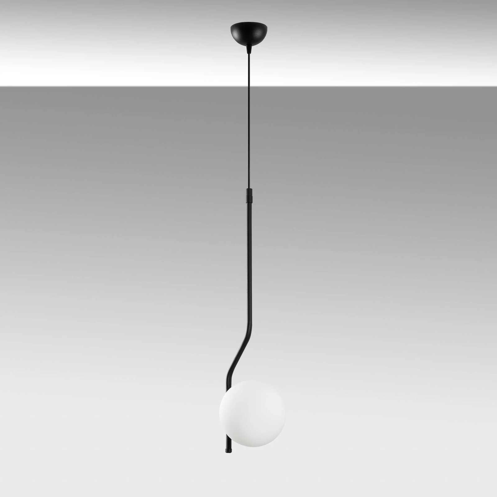 Llambë tavani Opviq Tulıp, ngjyrë e zezë, 70-100cm Llambë tavani Opviq Tulıp, ngjyrë e zezë, 70-100cm