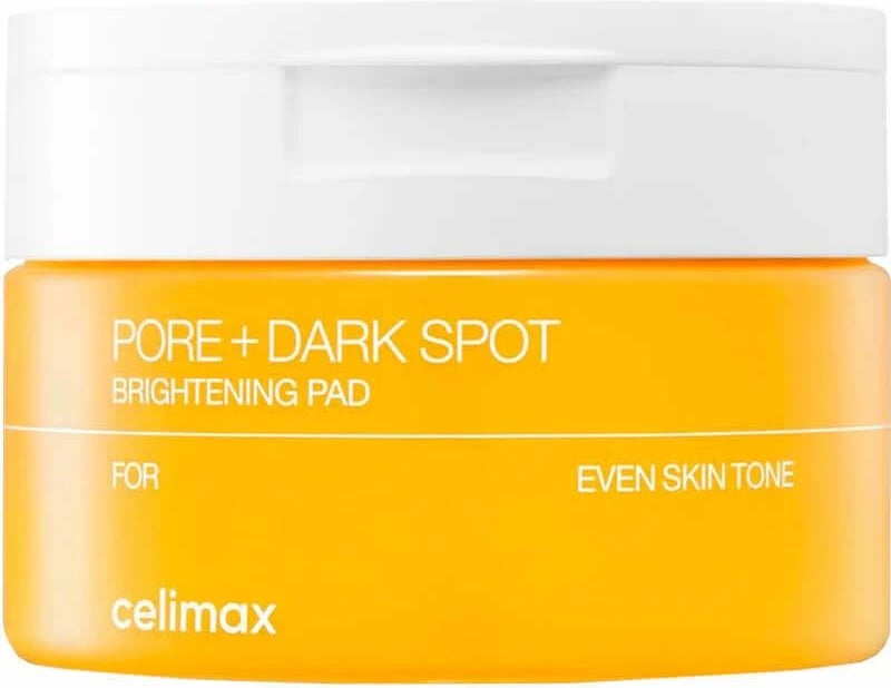 Pads për fytyrë Celimax Pore + Dark Spot Brightening Pad për femra, 40 copë
