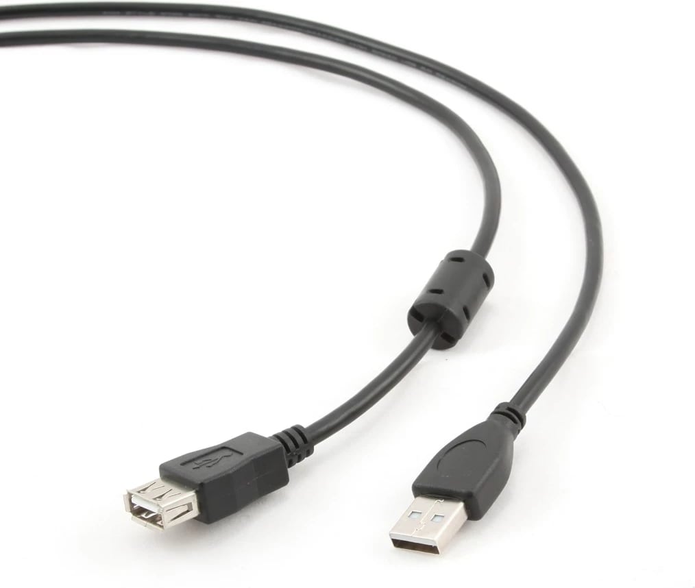 Kabllo Gembird, 1.8m, USB 2.0 A M/FM USB, e zezë