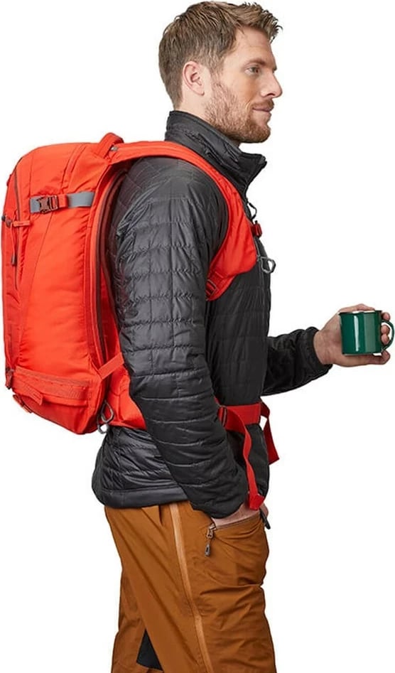 Çantë shpine Gregory Targhee 26 për skydiving, Lava Red