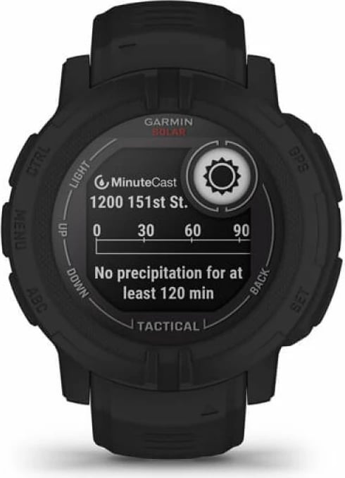 Orë sportive Garmin unisex, e zezë