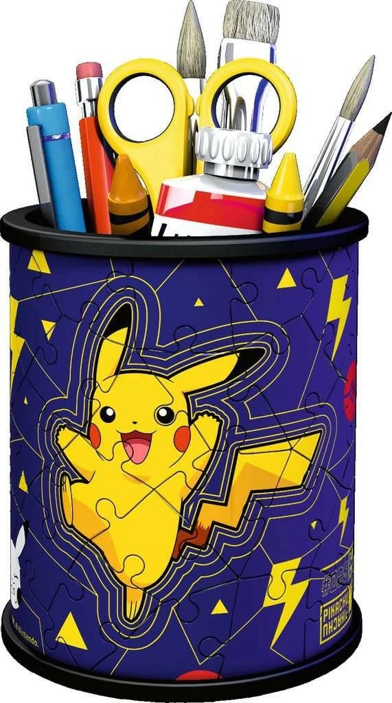 Puzzle 3D Pikachu organizator Ravensburger 57 pjesë, Pokemon