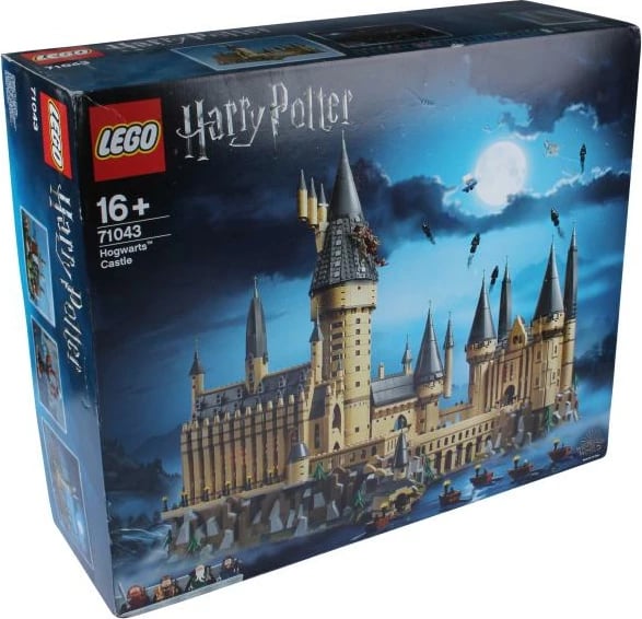Set ndërtimi, LEGO, Harry Potter Hogwarts Castle 71043, 16+, blu