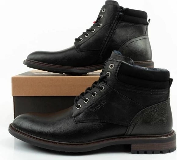 Çizme chelsea për meshkuj Wrangler, të zeza