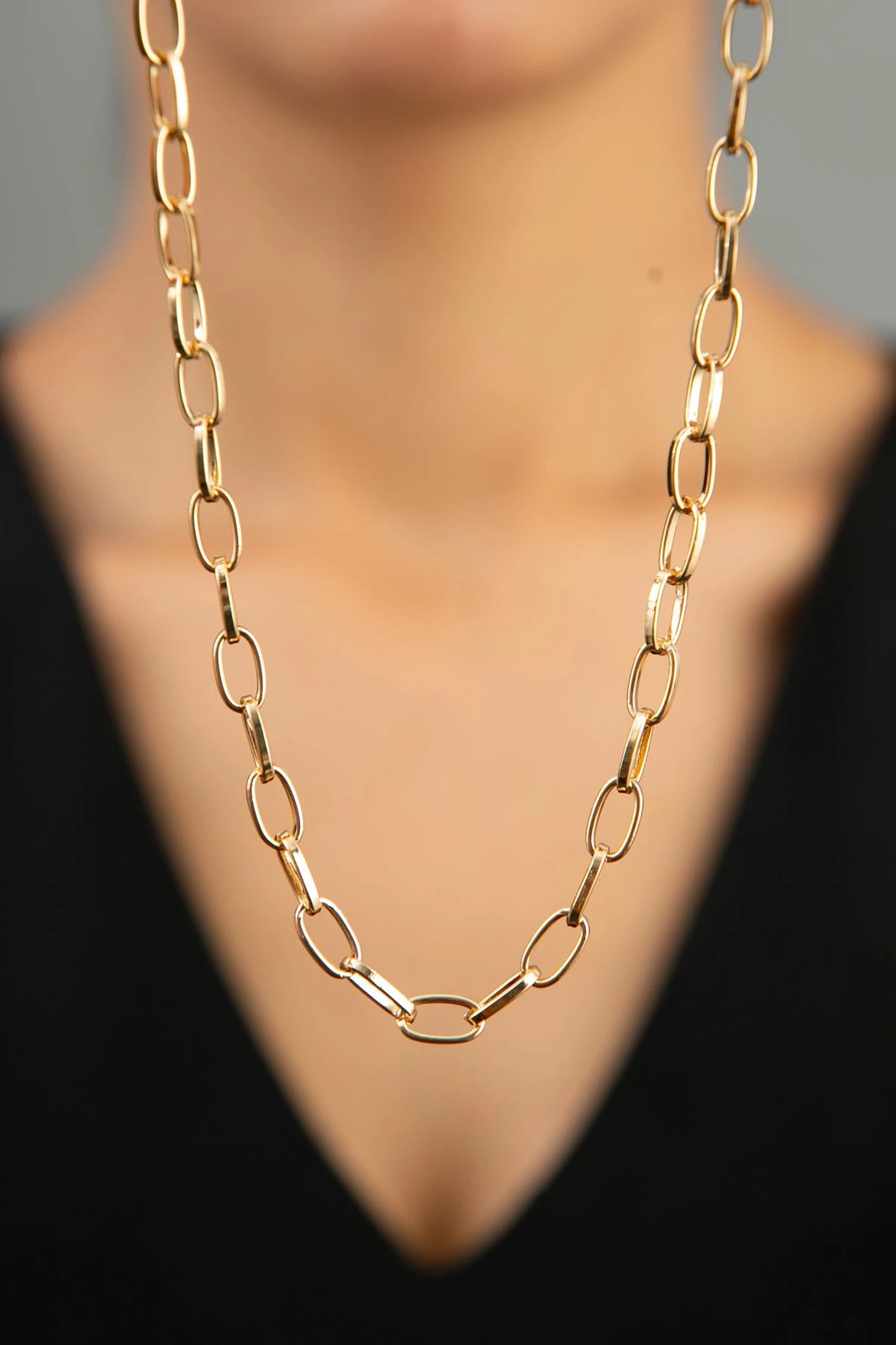 Qafore metalike Elika, ngjyrë ari, CK9319 Qafore metalike Elika, ngjyrë ari, CK9319