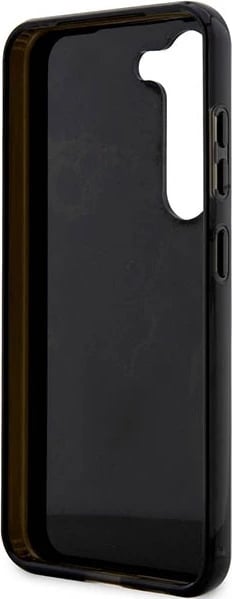 Mbështjellës Guess Golden Marble për Samsung Galaxy S23+, hardcase, i zi