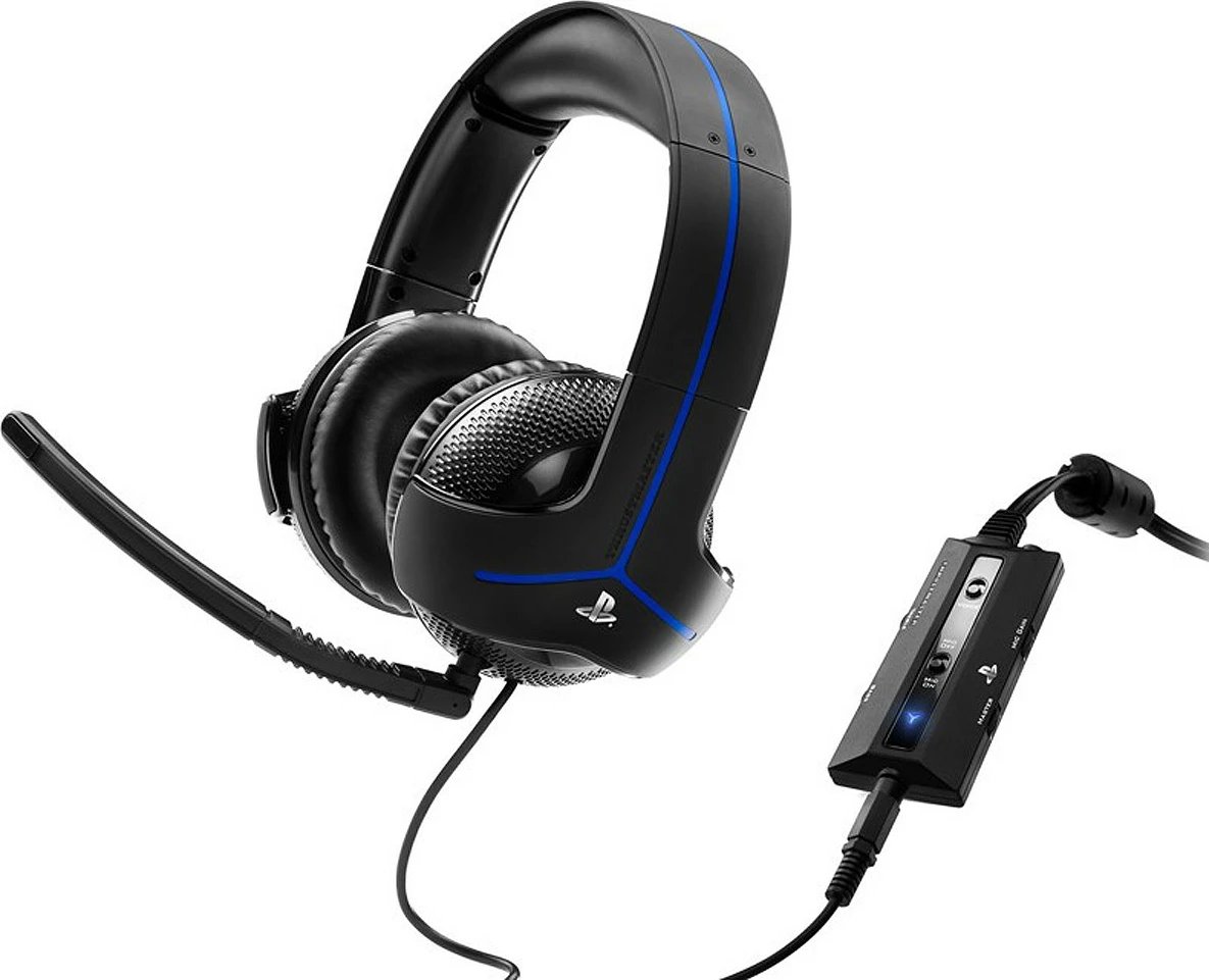 Kufje gaming Thrustmaster Y-300P, me mikrofon, USB, e zezë