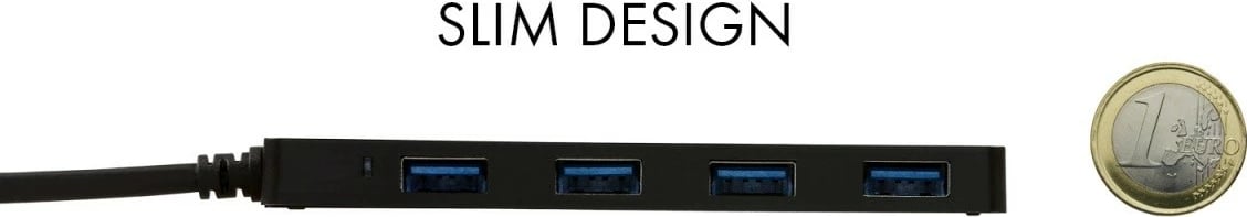 HUB USB-C i-tec C31HUB404, 4x USB 3.0, pasiv, i zi