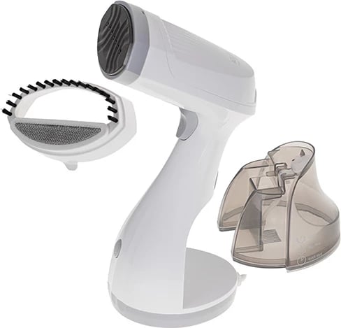 Hekur me avull rrobash, Adler, AD 5042, 1500W, 27 g/min, depozitë 280 ml, ngrohje 30s, kabllo 1.7 m, me furçë, e bardhë