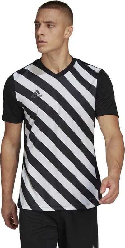 Maicë për Meshkuj adidas Entrada 22 Graphic, e Zezë dhe e Bardhë