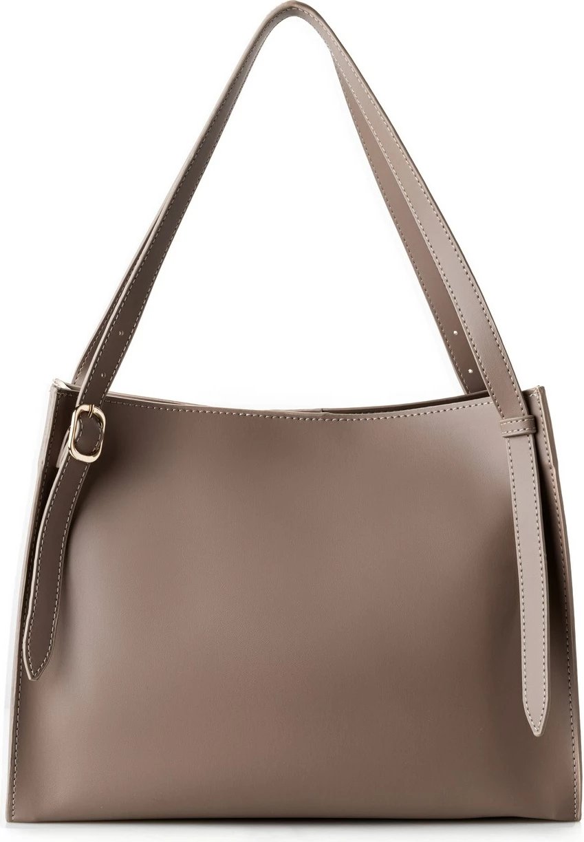 Torbë tote Vince Camuto, Palermo, ngjyrë mink