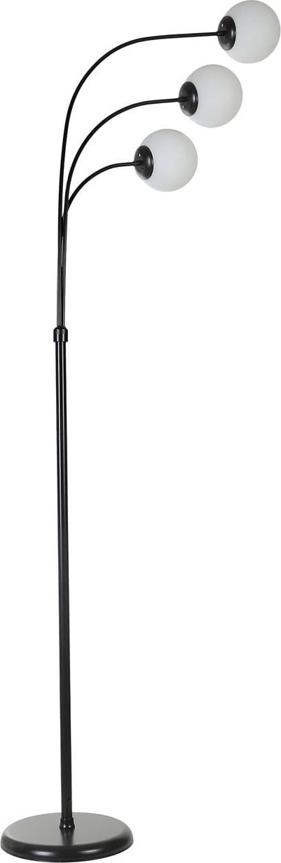 Llambë dyshemeje Opviq, 8820-1, e zezë dhe e bardhë