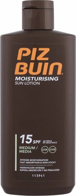 Losion për trup PIZ BUIN Moisturising Sun Lotion SPF15, 200ml