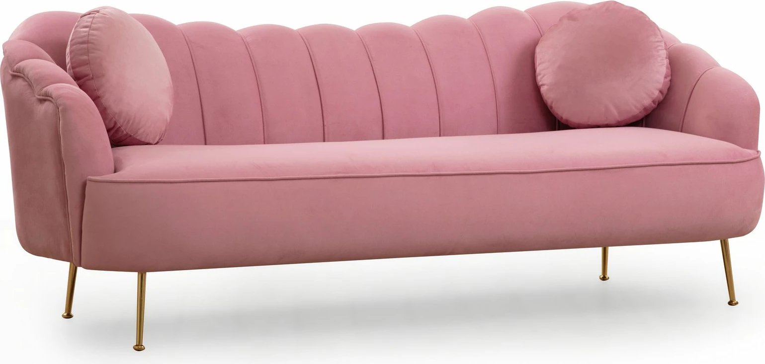 Divan treshe, ngjyrë dusty rose, Atelier del Sofa, Istiridye