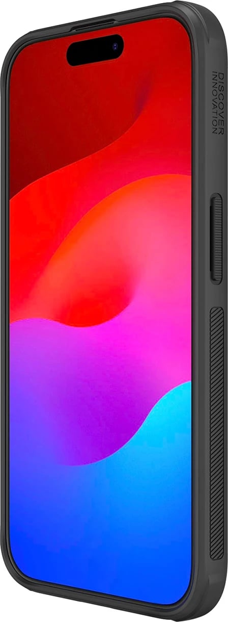 Mbështjellës Nillkin Super Frosted Shield Pro Magnetic për iPhone 15 Pro Max, i zi