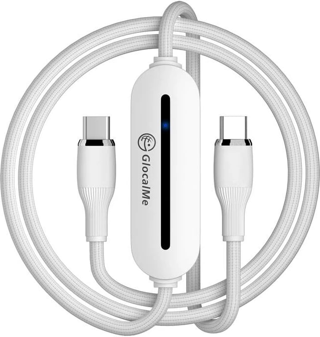 Kabllo hotspot Wi-Fi portabël GlocalMe Unicord, 4G/LTE, CloudSIM, 1m, e bardhë Kabllo hotspot Wi-Fi portabël GlocalMe Unicord, 4G/LTE, CloudSIM, 1m, e bardhë