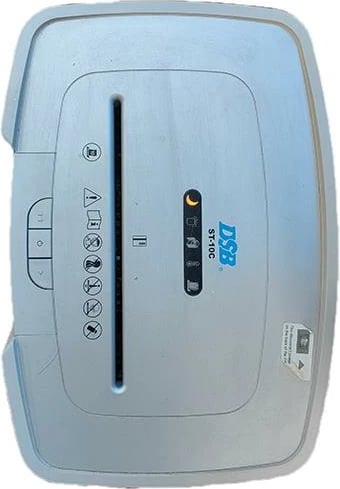 Shredder dokumentesh DSB ST 10C, prerje kryq, 25 litra