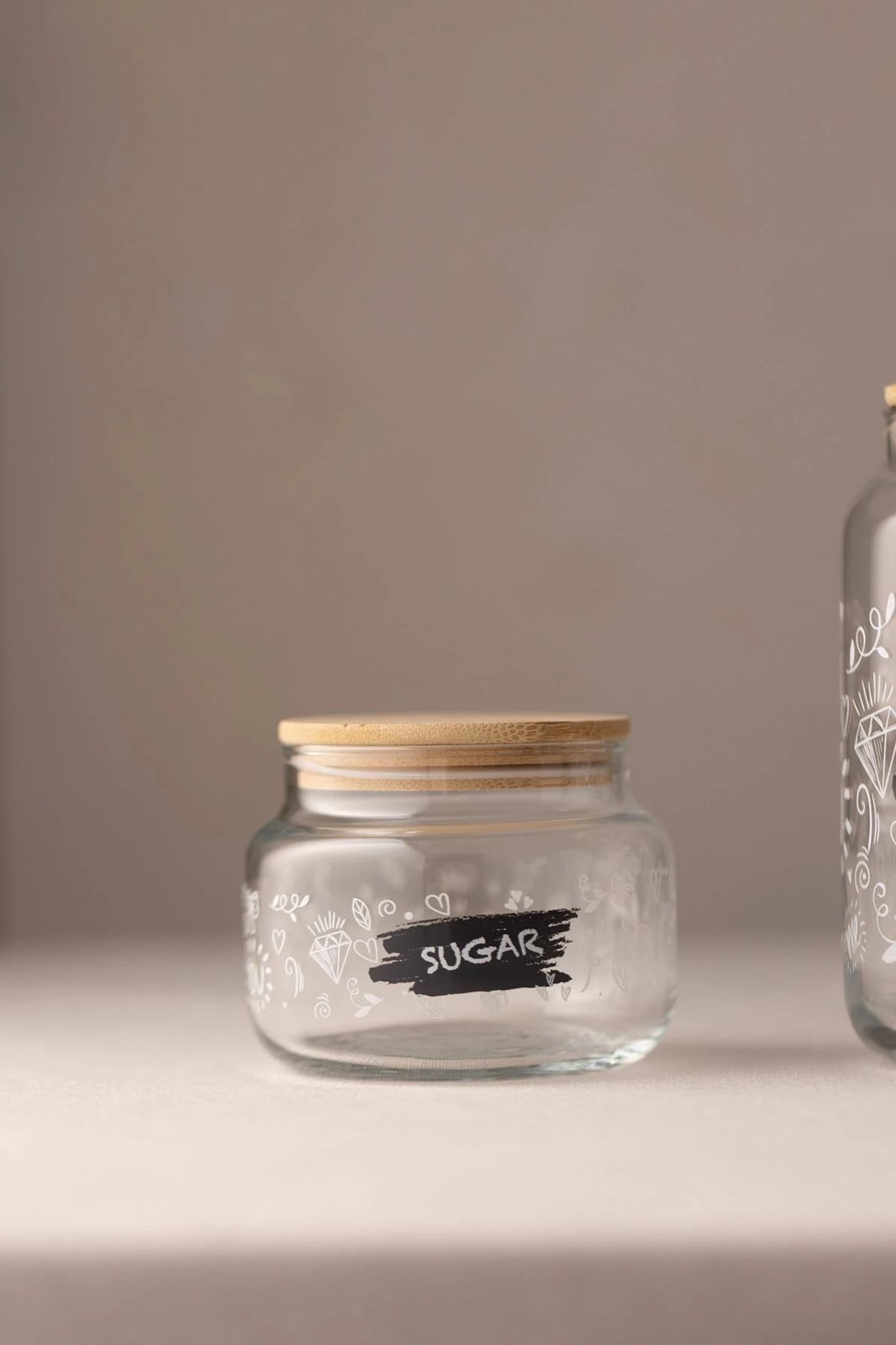 Set kavanozash (3 copë), Hermia Concept, Siena, transparent