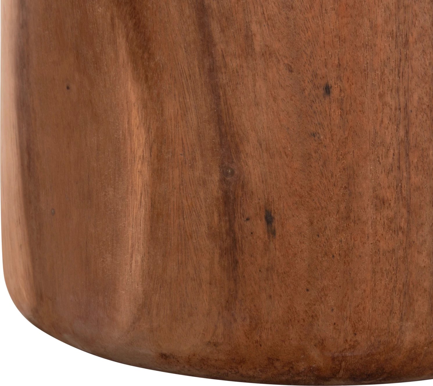 Karrige për bar rrethore TOBI, dru suar natyral, FH9791.11, 39x42cm