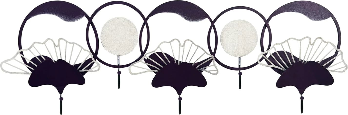 Varëse muri metalike, shumëngjyrëshe, Wallity Dilan, 63x23cm