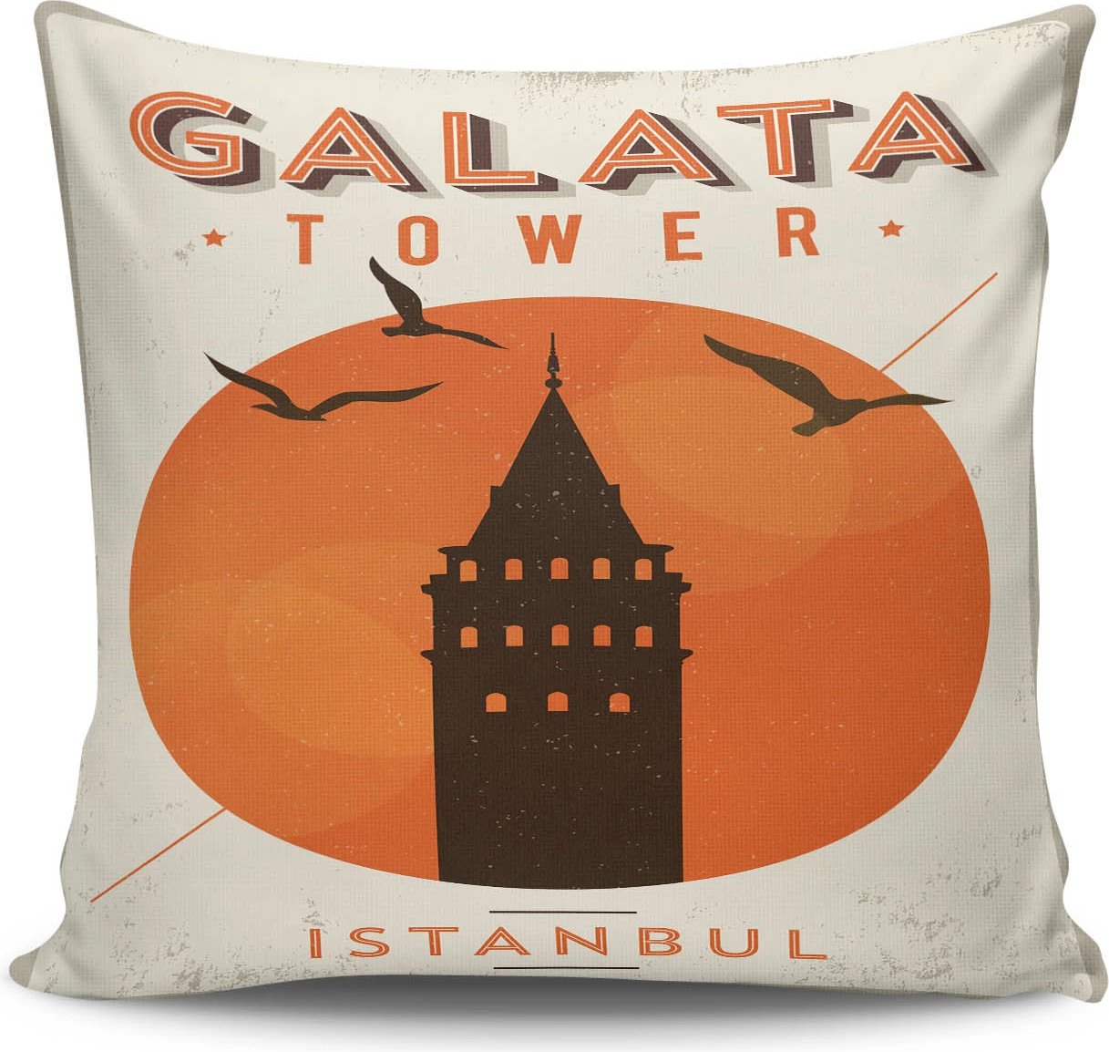 Jastëk dekorativ, mbulesë, dizajn Aberto, NKRLNT-020, pa mbushje