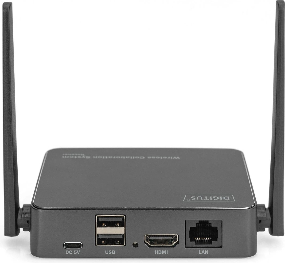 Sistem bashkëpunimi pa tela Digitus Click & Present Pro, desktop, HDMI, Wi-Fi 5, i zi/gri