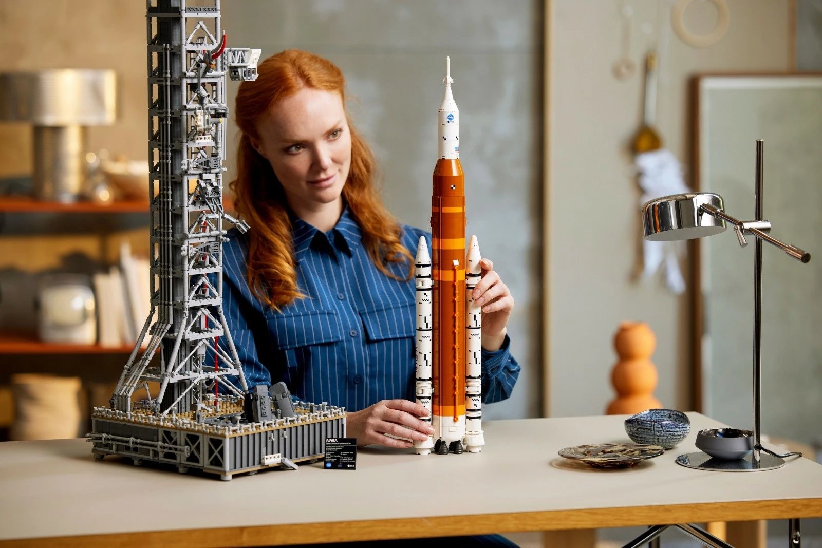 Set LEGO Icons Rocket SLS NASA Artemis 10341 3601 copa madhësi ekstra e madhe