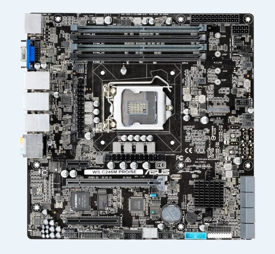 Pllakë amë Asus WS C246M PRO/SE Intel C246, 128GB