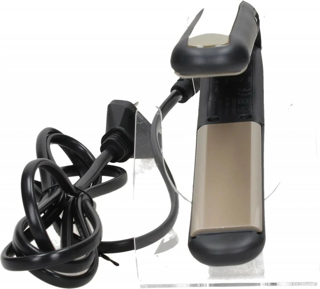 Hekur flokësh Remington Sleek&curl S6500, qeramik, Bezhe/E zezë