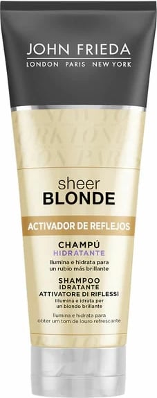 Shampon për flokë John Frieda Sheer Blonde Highlight Activating Brightening, 250ml