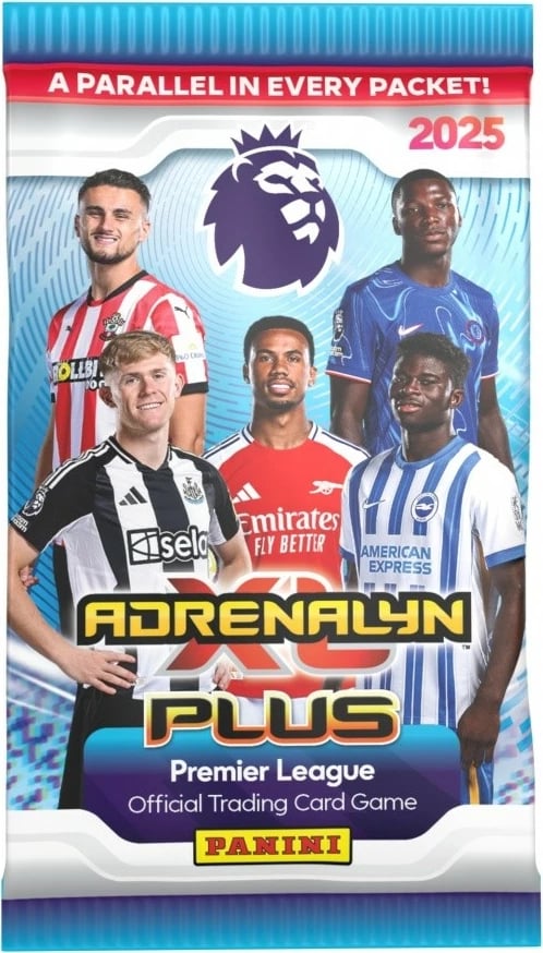 Set kartash koleksionuese Panini Premier League PLUS 2025, 24 copë
