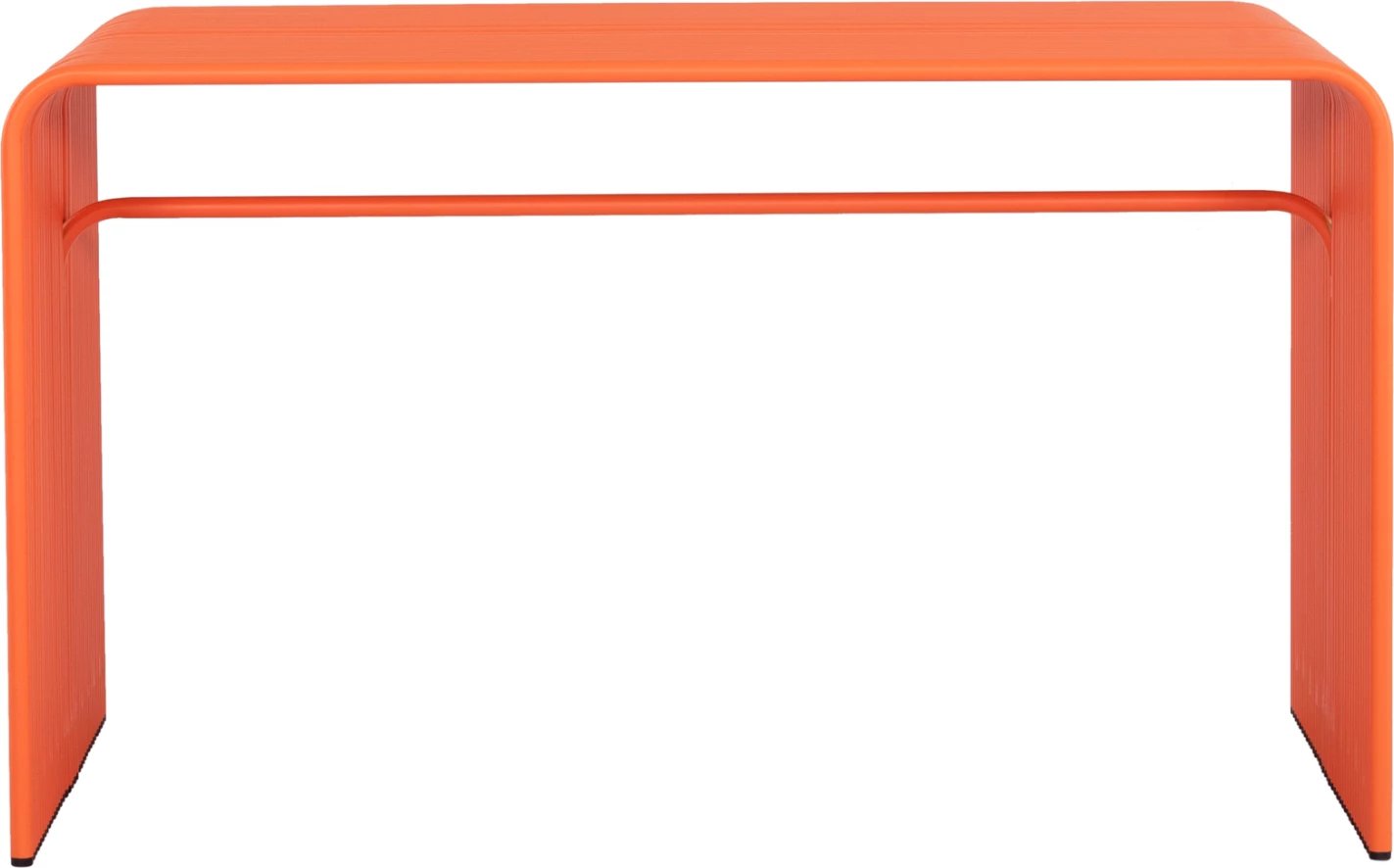 Tavolinë ngrënieje për jashtë, alumin, ngjyrë portokalli, INTREPID FH6330.09, 121x70x70cm