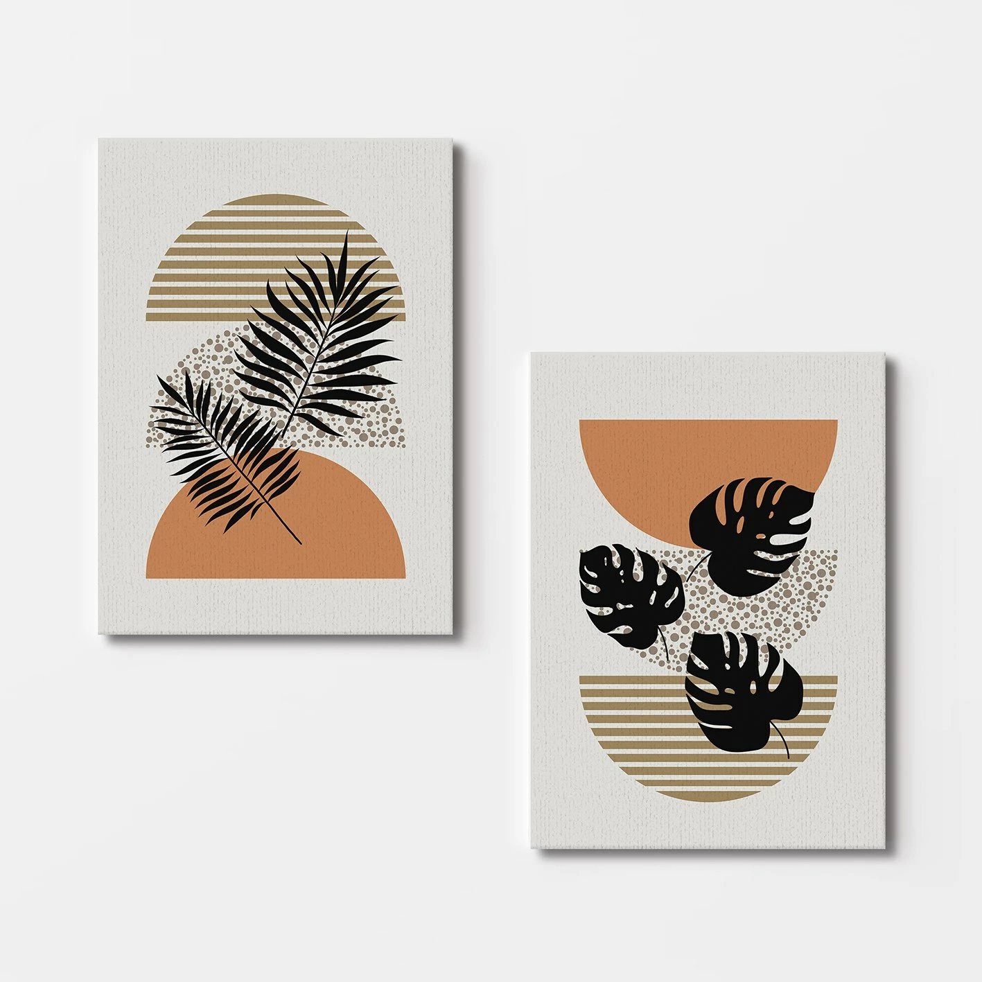 Pikturë dekorative në kanavacë (2 copë), Wallity, 2KNV4253, 70x100cm