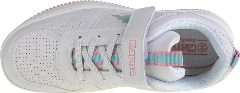 Këpucë për fëmijë Kappa, të bardha