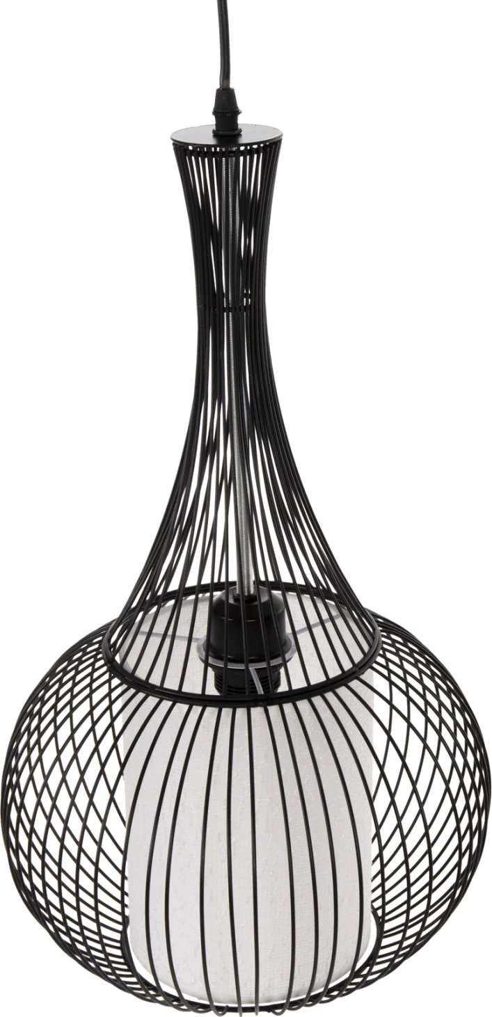 Llambë varëse tavani, metal i zi, FH4132, Φ30x50H cm